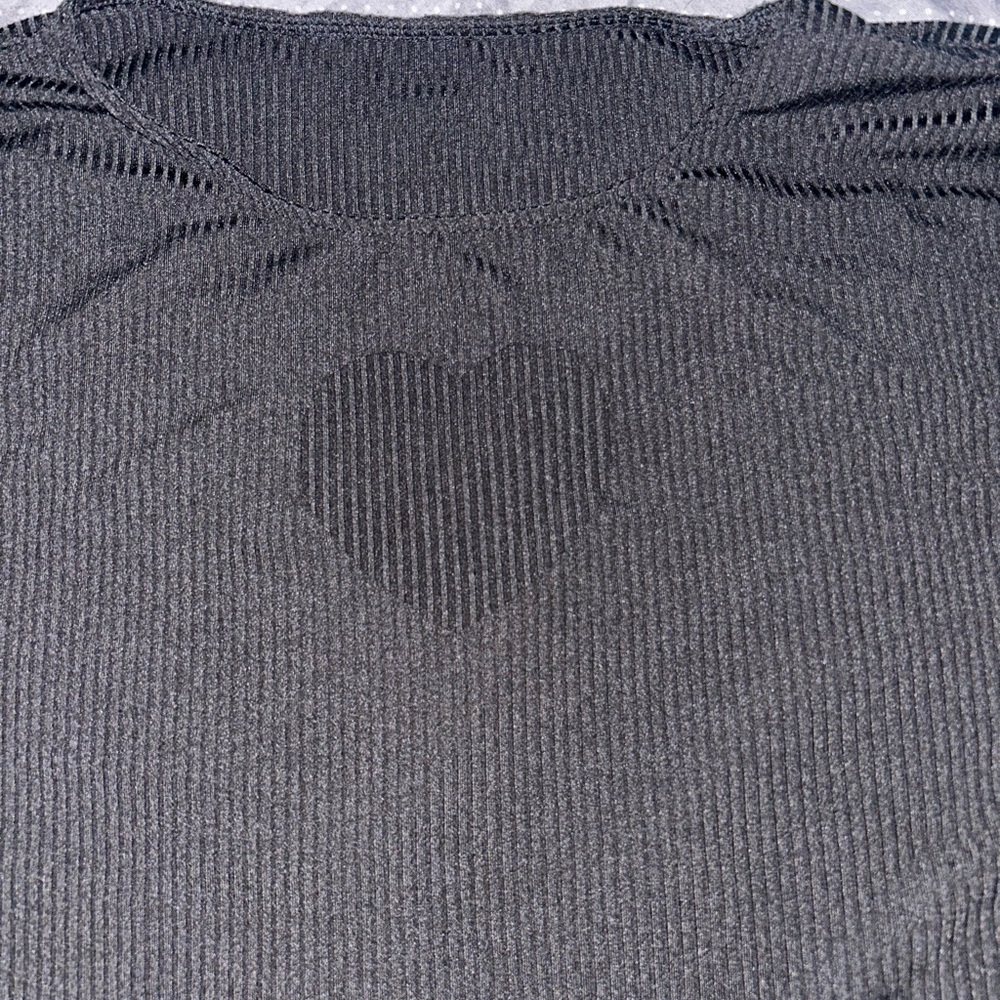 Heart cut out long sleeve